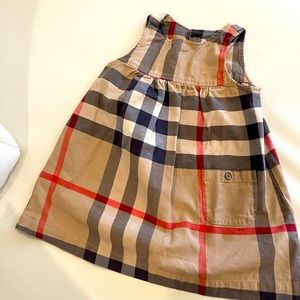 Authentic Burberry toddler dress size 2t